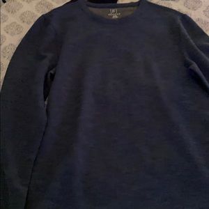 Dark blue long sleeve. Seems large.